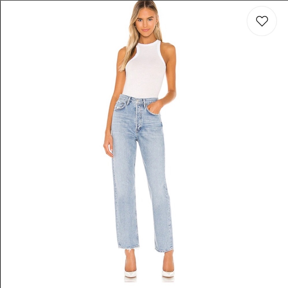 Agolde 90s Mid Rise Loose Fit Jeans Snapshot